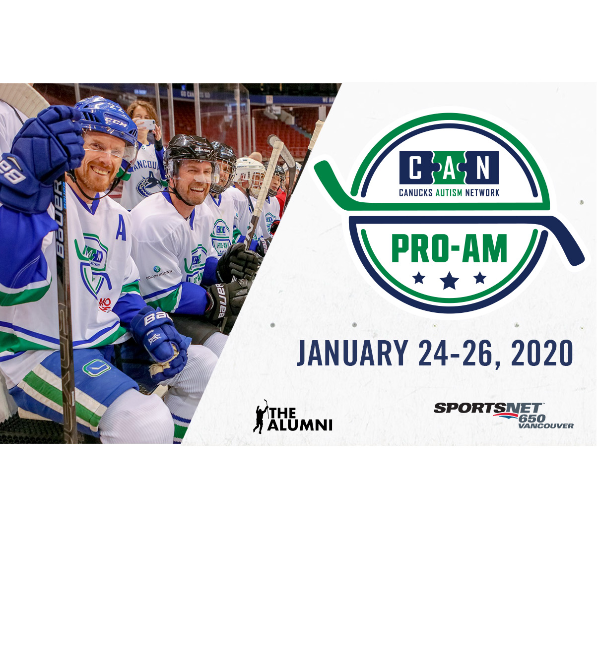CAN ProAm Hockey Tournament Canucks Autism Network